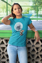 Load image into Gallery viewer, Yog-Sothoth Cat Toy Women's short sleeve t-shirt