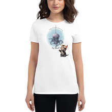 Load image into Gallery viewer, Yog-Sothoth Cat Toy Women's short sleeve t-shirt