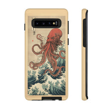 Load image into Gallery viewer, Cthulhu Wave Ukiyo-e Tough Case