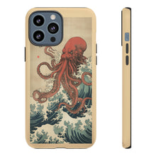 Load image into Gallery viewer, Cthulhu Wave Ukiyo-e Tough Case