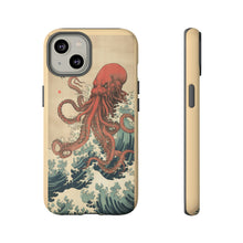 Load image into Gallery viewer, Cthulhu Wave Ukiyo-e Tough Case