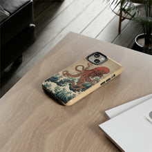 Load image into Gallery viewer, Cthulhu Wave Ukiyo-e Tough Case