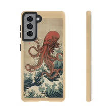 Load image into Gallery viewer, Cthulhu Wave Ukiyo-e Tough Case