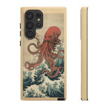 Load image into Gallery viewer, Cthulhu Wave Ukiyo-e Tough Case