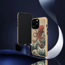 Load image into Gallery viewer, Cthulhu Wave Ukiyo-e Tough Case