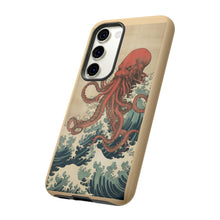 Load image into Gallery viewer, Cthulhu Wave Ukiyo-e Tough Case