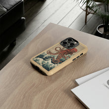Load image into Gallery viewer, Cthulhu Wave Ukiyo-e Tough Case