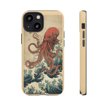 Load image into Gallery viewer, Cthulhu Wave Ukiyo-e Tough Case
