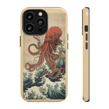 Load image into Gallery viewer, Cthulhu Wave Ukiyo-e Tough Case