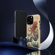 Load image into Gallery viewer, Cthulhu Wave Ukiyo-e Tough Case
