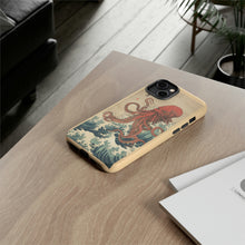 Load image into Gallery viewer, Cthulhu Wave Ukiyo-e Tough Case