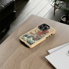 Load image into Gallery viewer, Cthulhu Wave Ukiyo-e Tough Case