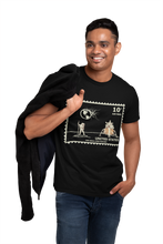 Load image into Gallery viewer, Cthulhu Moonlanding Commemorative Stamp Unisex T-Shirt