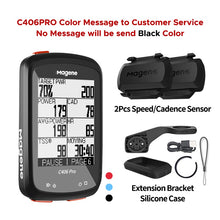 Load image into Gallery viewer, Magene C406 Pro Bike GPS Computer MTB Road Cycle Smart Wireless Waterproof Speedometer Bicycle Odometer