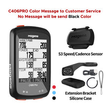 Load image into Gallery viewer, Magene C406 Pro Bike GPS Computer MTB Road Cycle Smart Wireless Waterproof Speedometer Bicycle Odometer
