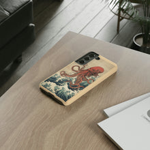 Load image into Gallery viewer, Cthulhu Wave Ukiyo-e Tough Case
