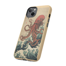 Load image into Gallery viewer, Cthulhu Wave Ukiyo-e Tough Case