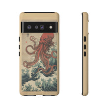 Load image into Gallery viewer, Cthulhu Wave Ukiyo-e Tough Case