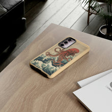 Load image into Gallery viewer, Cthulhu Wave Ukiyo-e Tough Case