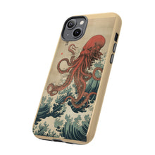 Load image into Gallery viewer, Cthulhu Wave Ukiyo-e Tough Case