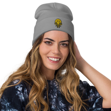 Load image into Gallery viewer, Embroidered Cthulhu Smiley Beanie