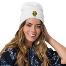 Load image into Gallery viewer, Embroidered Cthulhu Smiley Beanie