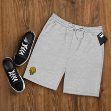 Load image into Gallery viewer, Smiley Cthulhu -Men's Embroidered Fleece Shorts