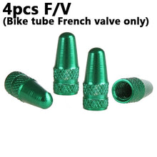 Load image into Gallery viewer, 4 piece Aluminum Alloy Presta Valve Cap