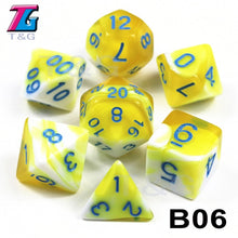 Load image into Gallery viewer, Another 7-piece polyhedral dice set. ;-)