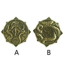 Load image into Gallery viewer, Chtulhu Mythos Coins and Keychains