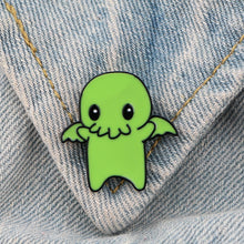 Load image into Gallery viewer, 'Kawaii'  Cthulhu Enamel Pin