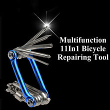 Load image into Gallery viewer, Multifunction 11 In1 Bicycle Tool Kit