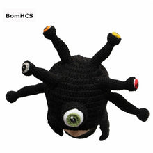 Load image into Gallery viewer, Crocheted Alien Beanie