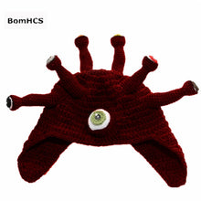 Load image into Gallery viewer, Crocheted Alien Beanie