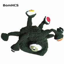Load image into Gallery viewer, Crocheted Alien Beanie
