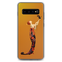Load image into Gallery viewer, Art-Deco Lady with a Demon Dog Samsung Case