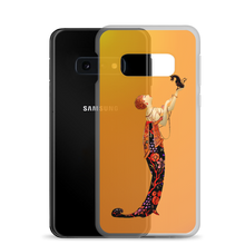 Load image into Gallery viewer, Art-Deco Lady with a Demon Dog Samsung Case