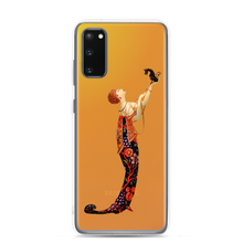 Load image into Gallery viewer, Art-Deco Lady with a Demon Dog Samsung Case