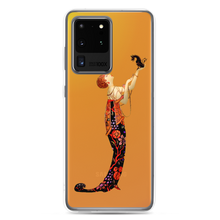 Load image into Gallery viewer, Art-Deco Lady with a Demon Dog Samsung Case