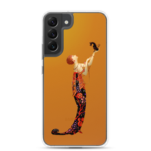 Load image into Gallery viewer, Art-Deco Lady with a Demon Dog Samsung Case