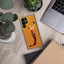 Load image into Gallery viewer, Art-Deco Lady with a Demon Dog Samsung Case
