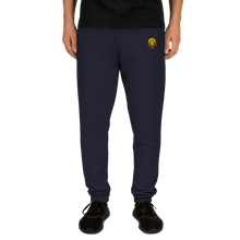 Load image into Gallery viewer, Smiley Cthulhu -Embroidered Unisex Fleece Joggers