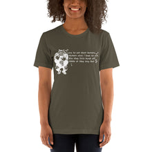 Load image into Gallery viewer, The Monster's Ode to Humans Unisex T-Shirt, Dark Colors