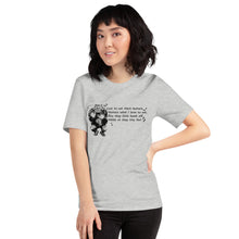 Load image into Gallery viewer, The Monster's Ode to Humans Unisex T-Shirt, Light Colors