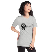 Load image into Gallery viewer, The Monster's Ode to Humans Unisex T-Shirt, Light Colors