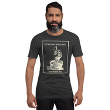 Load image into Gallery viewer, Cthulhu Riesling, Taste the Abyss Unisex T-Shirt, Darker Colors