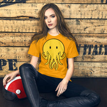 Load image into Gallery viewer, Cthulhu Smiley Unisex T-Shirt - Adult