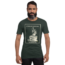 Load image into Gallery viewer, Cthulhu Riesling, Taste the Abyss Unisex T-Shirt, Darker Colors