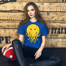 Load image into Gallery viewer, Cthulhu Smiley Unisex T-Shirt - Adult