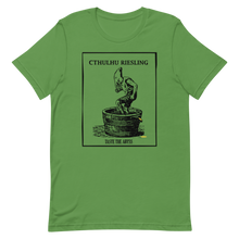 Load image into Gallery viewer, Cthulhu Riesling, Taste the Abyss Unisex T-Shirt, Lighter Colors